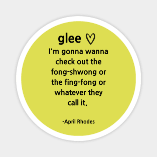 Glee/April Magnet